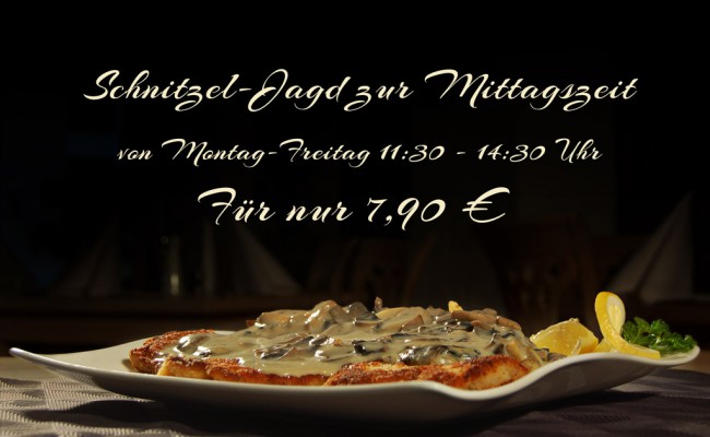 Schnitzeltag | Restaurant Mediterran  im Weinegg